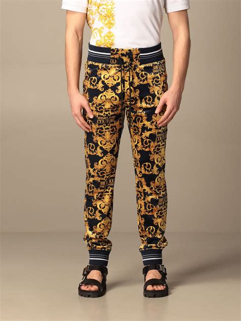 versace jeans couture mens shorts|Versace men's pants.